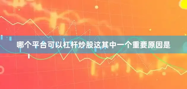 哪个平台可以杠杆炒股这其中一个重要原因是